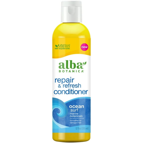 Alba Botanica Repair & Refresh Conditioner, Ocean Surf Marine Botanicals, 12 fl. oz.