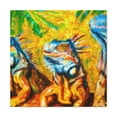 thumbnail image 1 of Iguanas in Post-Impressionism - Canvas, 1 of 10