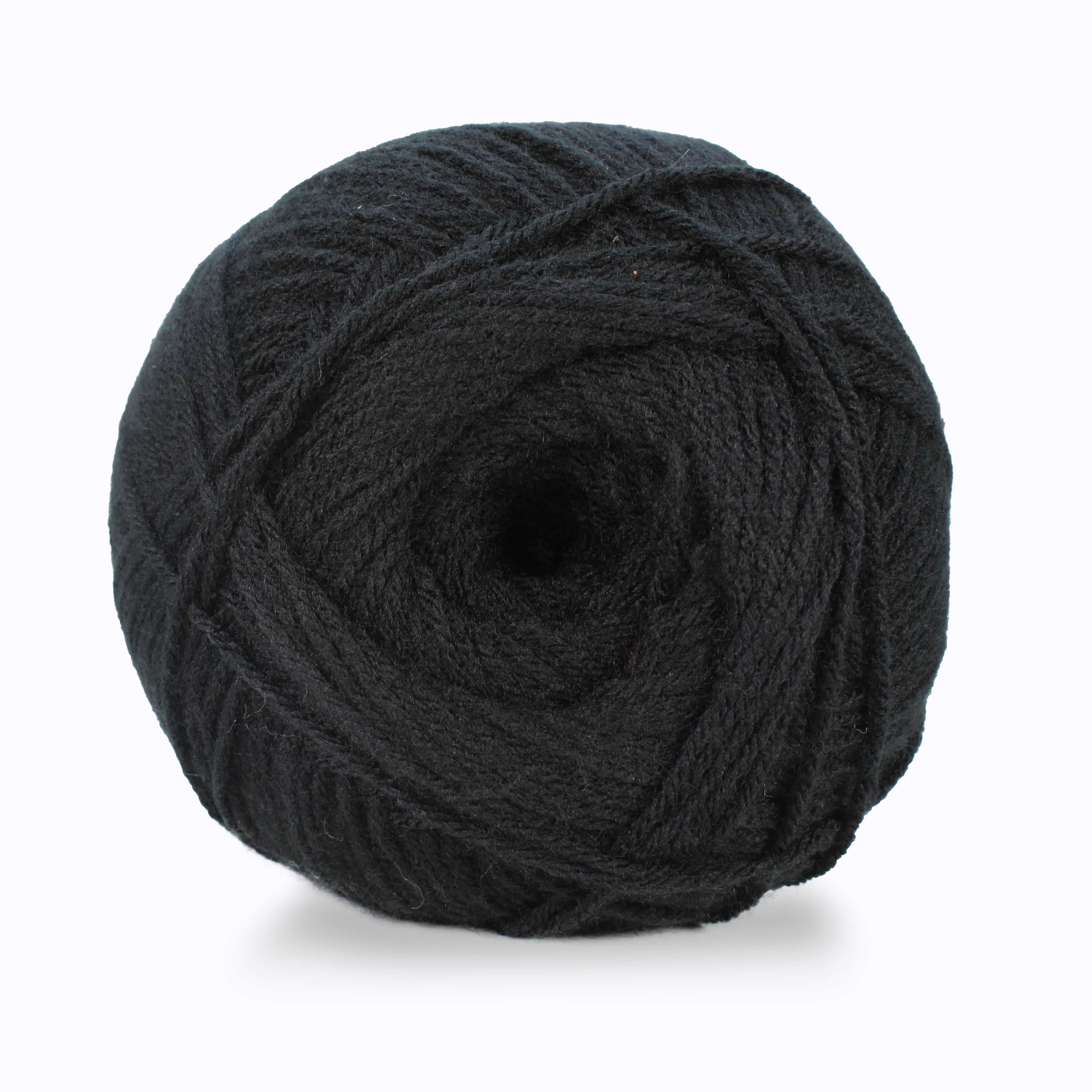 Big Twist Value Pound+ Yarn, Bulk Medium Worsted 100% Acrylic Skeins, Assorted Colors, 17.6 oz, 6-Pack