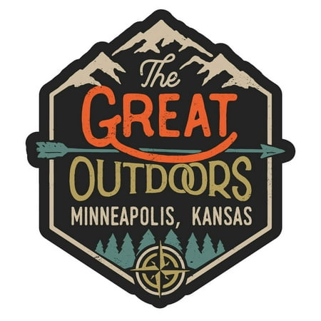 

Minneapolis Kansas The Great Outdoors Design 2-Inch Fridge Magnet