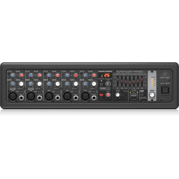 Europower PMP550M 5-channel Rackmount Powered Mixer
