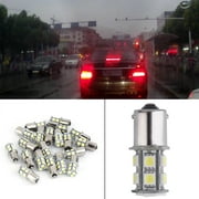 20X 7000K LED Tail Lights 1156 13SMD Interior Trail Lights Brake Light Bulbs Super Bright LED Fog Light Bulbs