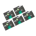 thumbnail image 4 of Label Maker Tape, Waterproof Black On Green 2mm TZE231 Label Maker Tape Replacement  For PTD210 PTH100, 4 of 8