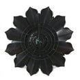 thumbnail image 2 of Luxen Home 24in. Dia. Light Green Metal Flower Wall Decor, 2 of 9