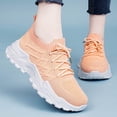 thumbnail image 2 of Rotm Shoes for Women Womens Slip On Sneakers Women Walking Tennis Shoes Lightweight Casual Sneakers for Gym Travel Work Orange,7, 2 of 6
