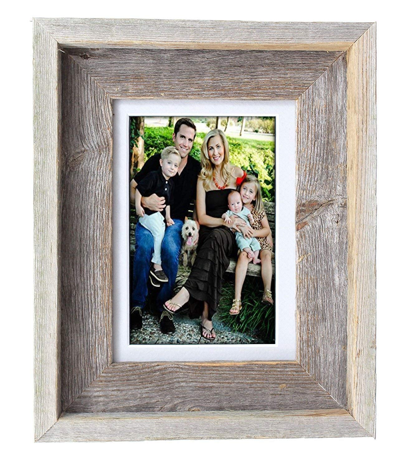 Barnwoodusa Rustic 11 By 14 Inch Signature Picture Frame For 8 10 Barnwoodusa Rustic 11 By 14 Inch Signature Picture Frame For 8 10 Photos 100 Reclaimed Wood Pear Mat Com