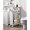 White/Oak, variant on Toilet Paper Holder Stand for Small Bathroom Storage:Skinny Bathroom Storage Cabinet for Small Spaces Tiny Apartment