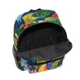 thumbnail image 6 of FORMRS Kids School Backpack with Front Zippered Pocket 12" Student Travel Daypack, Art Path, 6 of 6