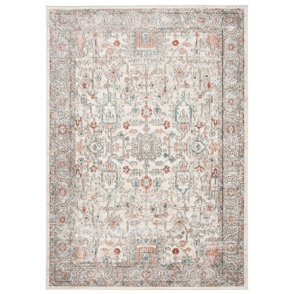 SAFAVIEH Martha Stewart Dacota Oregon Area Rug, Grey/Ivory, 8' x 10'