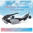 thumbnail image 2 of Sports Bluetooth sunglasses, wireless Bluetooth earphones and sports polarized sunglasses, smart glasses earphones with built-in microphone, suitable for outdoor cycling, running, driving, fishing, 2 of 10