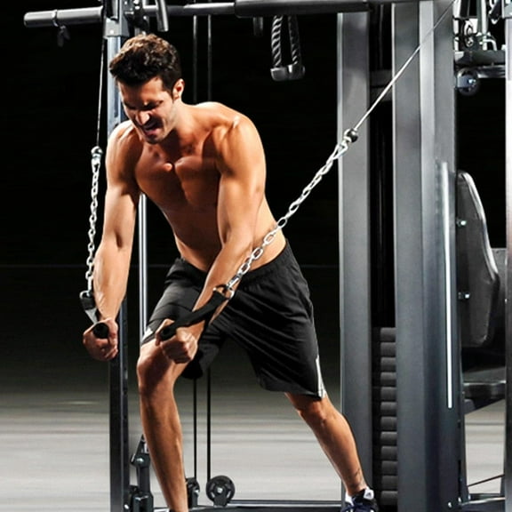 Niceauty 1Set Comfortable Exercise Handle Grip for Home Gym Resistance Bands