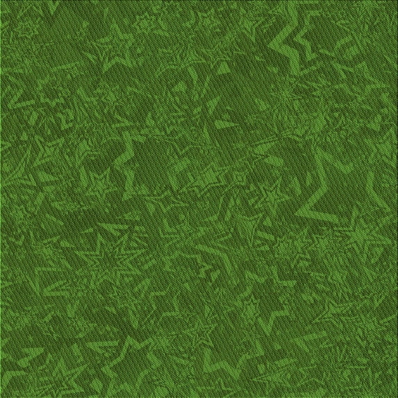 Ahgly Company Machine Washable Indoor Square Transitional Dark Lime Green Area Rugs, 6' Square