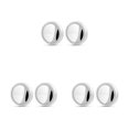 thumbnail image 1 of Kenally 2 piezas ABS coche punto ciego espejo reemplazo sin marco 360 grados automotriz retrovisor parte accesorios blanco Type1 NO1, 1 of 6
