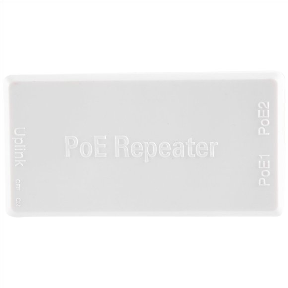 3X 2 Port POE Repeater 10/100Mbps 1 to 2 Poe Extender with IEEE802.3Af/At 48V for Poe Switch NVR IP Camera AP Parts