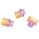 thumbnail image 3 of Portavelas Vixdonos de cristal (3 unidades), color morado, rosa y amarillo, 3 of 7