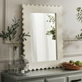 thumbnail image 2 of SAFAVIEH Nadia 23.6" x 31.89" White Classic Wall Mirror, 2 of 6