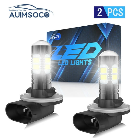 2x 881 LED Fog Driving Light Bulbs DRL 862 886 889 894 896 898 6000K Xenon White For Kia Sorento 2011 2012 2013 2014 2015 2016