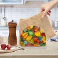 thumbnail image 2 of Yayeee Napkin Holder for Table Kitchen Paper Tissue Organization, Retro Autumn Leaves, 2 of 8
