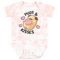 thumbnail image 3 of Inktastic Valentines Day Pugs & Kisses with Hearts Boys or Girls Baby Bodysuit, 3 of 5