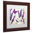 thumbnail image 3 of Trademark Fine Art "Lavender II" Canvas Art by Color Bakery, White Matte, Wood Frame, 3 of 4