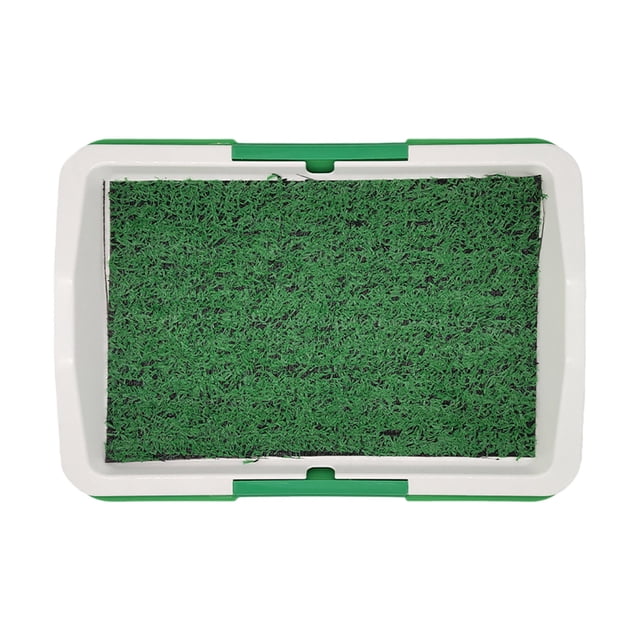 Large Pet Training Pad with Leak-Proof Tray and Grid for Indoor Outdoor Use