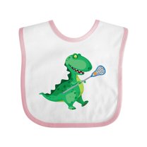 Inktastic Funny Lacrosse Player Boys or Girls Baby Bib