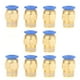 thumbnail image 4 of Conexiones rápidas neumáticas 10 piezas Conector Adaptador de aire 8 mm ANGGREK Otros, 4 of 8