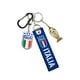 thumbnail image 1 of ¡Campaña de liquidación!2024 Germany European Cup France Italy Netherlands Portugal Team Emblem Football Keychain Fan Pendant, 1 of 2