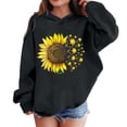 thumbnail image 2 of Hellosay Kids Halloween Tops Floral Happy Funny Hoodie Pullover Vacation Skeleton Streetwear Winter Holiday Clothes, 2 of 6