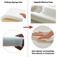 thumbnail image 4 of XINQIHANG Round Chair Cushions 14 inch, Stool Cushions Round 14 Inch Upgrade Memory Foam Seat Cushion, Detachable Chair Pads with Hidden Zipper Design, Work from Home Essentials Pink, 4 of 7