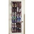 thumbnail image 4 of ZYLER- 24 Pocket Shoe Door Hanging Organizer Storage Rack Bag Closet Holder Door, 4 of 4