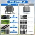 thumbnail image 6 of Betisef 10 FT Recreational Trampoline W/ Safety Enclosure Net – Indoor & Outdoor Use, Round Trampoline For Kids Black, 6 of 10