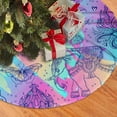 thumbnail image 2 of Sea Turtle Beach Starfish Ocean Coastal Funny 36 Inch Christmas Tree Skirt Carpet Mat Funny Party Decor Supplies for Xmas Halloween Decorations Occasion Ornament, 2 of 6