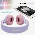 thumbnail image 6 of Riwbox WT-7S Bluetooth Headphones Light Up, Foldable Stero Wireless Headset with Microphone and Volume Control for PC/Cell Ph, 6 of 7