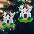 thumbnail image 4 of Hwkond Christmas Tree Hanging Ornaments Personalized Family Christmas Decorations House Family Hanging Christmas Tree Decorations Family Christmas Gifts Up To 30% Off, 4 of 6