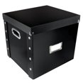 thumbnail image 1 of Snap-N-Store Vinyl Storage Record Box - Black, 1 of 4