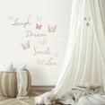 thumbnail image 3 of Butterfly Dream Peel and Stick Wall Decals w/ 3D Embellishments, 3 of 5