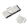 thumbnail image 2 of Mosiee Compact And Lightweight Stainless Steel Billiards Chalk Holder With Magnet, 2 of 9