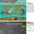 thumbnail image 5 of Large Chicken Coop With Metal Mesh, Metal Coop For 20 Chickens Heavy-Duty Patio Coop With Safety Lock And Waterproof Cover, 5 of 6