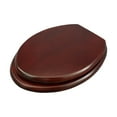 thumbnail image 4 of Renovator's Supply Elongated Cherry Finish Toilet Seat, Wood, 4 of 9