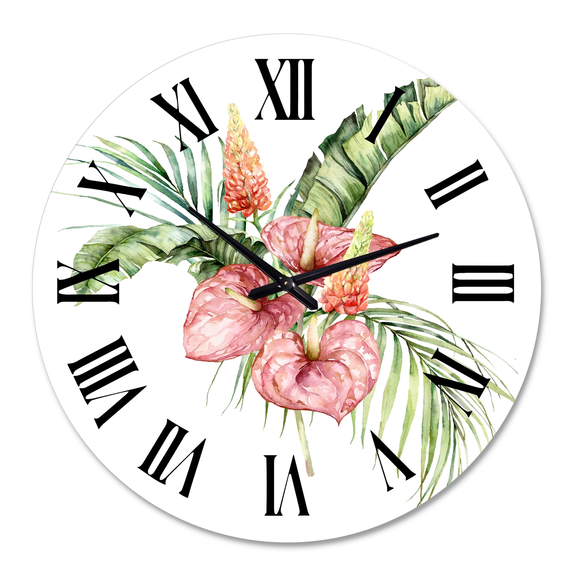 Designart 1 in Quartz Traditional Wall Clock