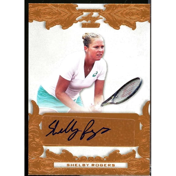 Shelby Rogers Card 2015 Leaf Ultimate Tennis Autograph #BASR1
