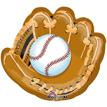 baseball with glove shaped