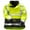 Yellow, Green, Black, variant on Stormflex Rain Jacket w/Hood/Pockets, Stretch, Black, M J67113
