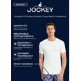 thumbnail image 5 of Jockey Men's Smooth Fit Cotton Stretch Crew Neck Undershirt - 3 Pack, 5 of 8