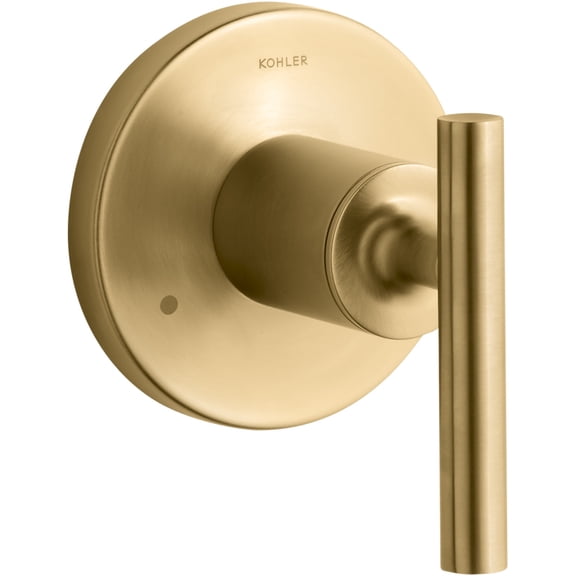 Kohler K-T14491-4 Purist Single Handle 3 Function Diverter Valve Trim - Vibrant Brushed