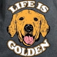 thumbnail image 3 of CafePress - Life Is Golden Women's Classic T Shirt - Women's Traditional Fit Dark T-Shirt, 3 of 4
