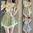 thumbnail image 4 of ZPAQI Women Piece Swimdress Tummy Control Swimsuit Swim Dress with Shorts, 4 of 18
