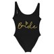 thumbnail image 1 of MKLEKYY Trajes De Baño Mujer Short Women Fashion Letter Print Piece Swimsuit Sexy Bikini Swimwear Bathing Sleeveless Backless Swimsuit 2656, 1 of 4