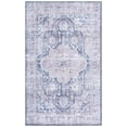 thumbnail image 2 of SAFAVIEH Arizona Rowena Medallion Machine Washable Area Rug, Sage/Grey, 5' x 8', 2 of 13